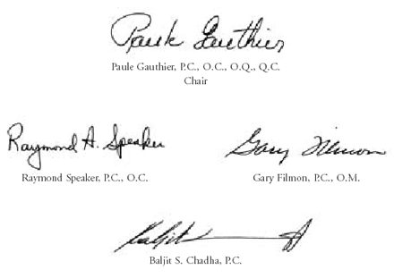Signatures