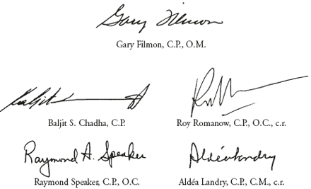 Signatures