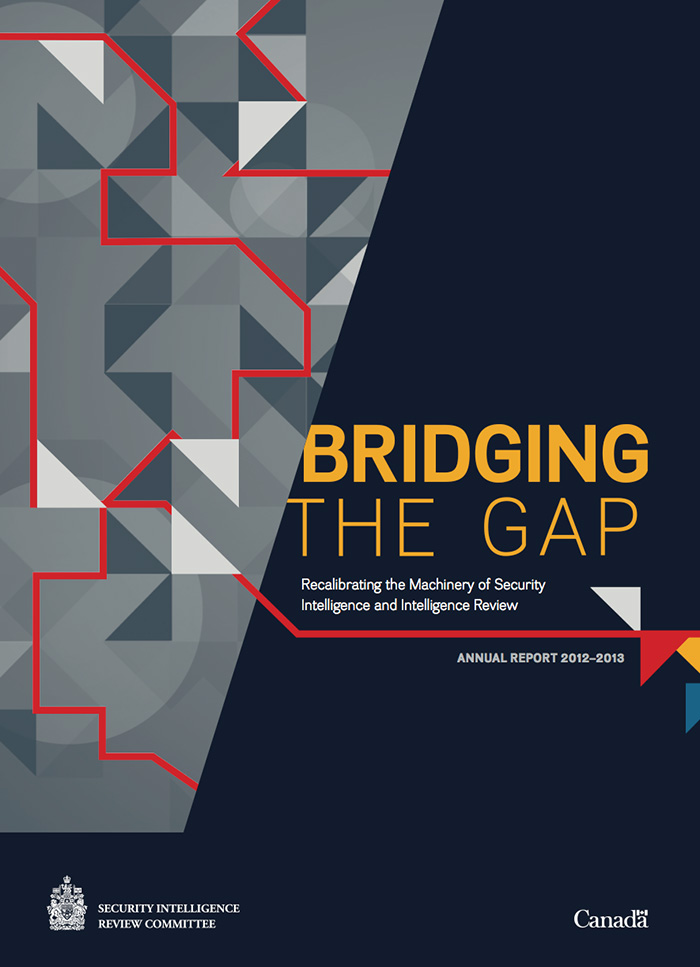 SIRC Annual Report 2012–2013: Bridging the Gap