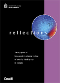 Reflections - Twenty years of independent external review of security intelligence in Canada